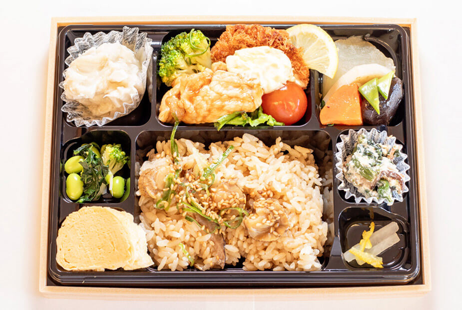 帆立飯幕の内弁当